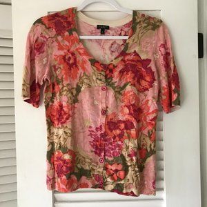 Vintage Floral Cardigan